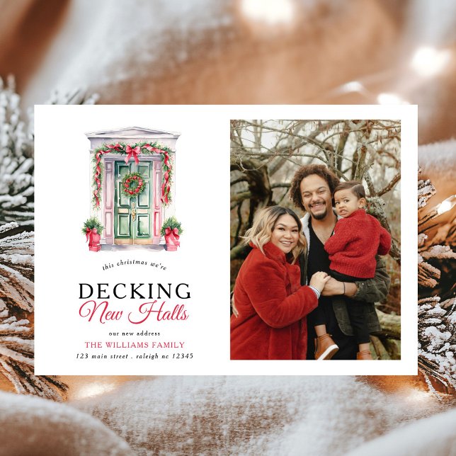 Decking New Halls Christmas Door Photo  Moving Announcement (Creator Uploaded)