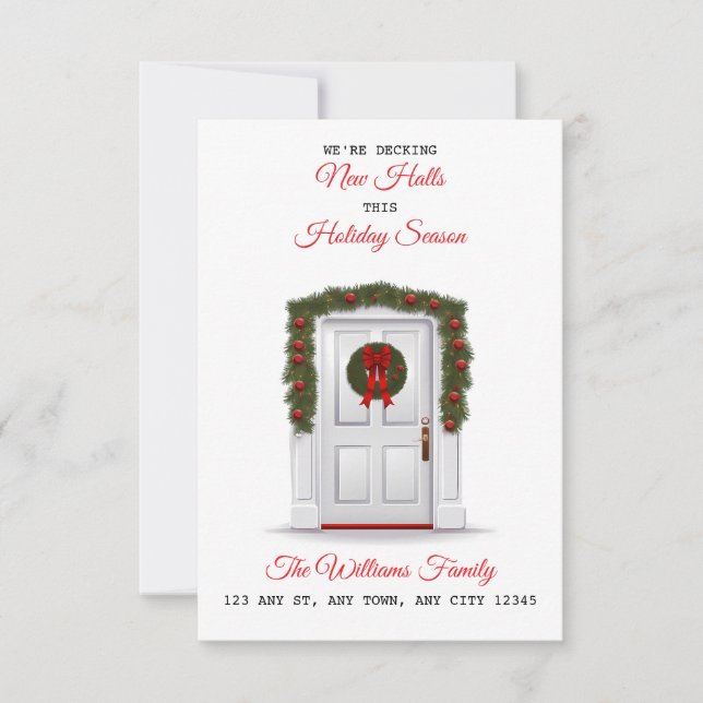 Decking New Halls New Home Announcement (Front)