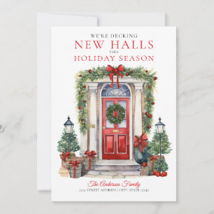 Decking New Halls Photo Christmas Holiday Card