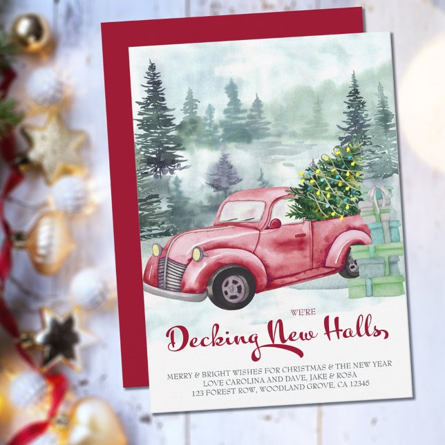 Decking New Halls Red Christmas Truck Moving Announcement (Creator Uploaded)
