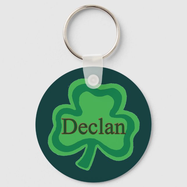 Declan Irish Key Ring (Front)