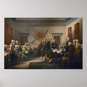 Declaration of Independence - 1819 Poster