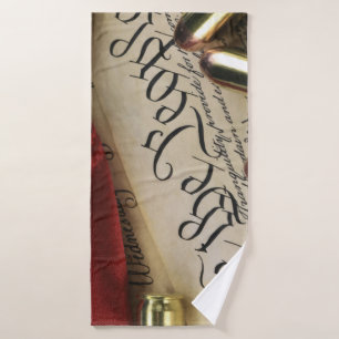 Declaration of Independence   Bath Towel