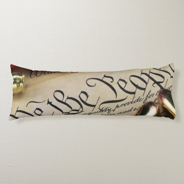 Declaration of Independence   Body Cushion (Front)