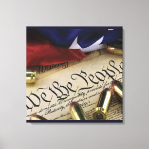Declaration of Independence Canvas Print