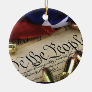 Declaration of Independence Ceramic Tree Decoration