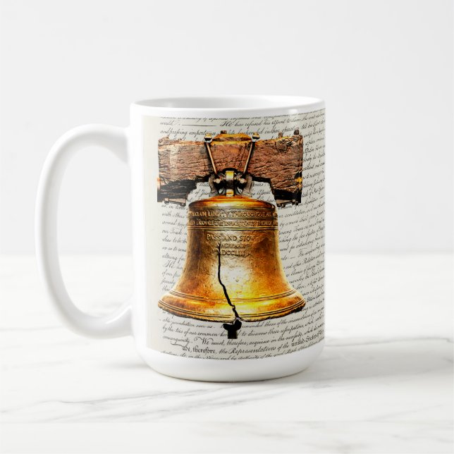 Declaration of Independence  Coffee Mug (Left)