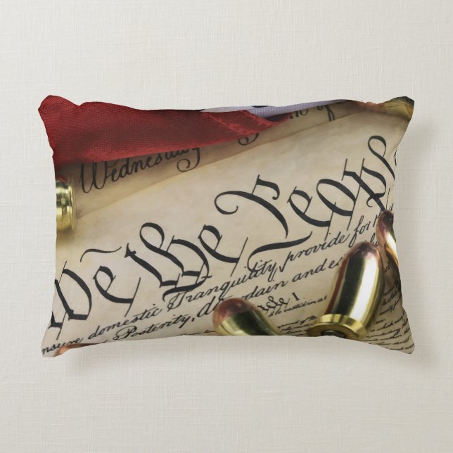 Declaration of Independence   Decorative Cushion (Front)