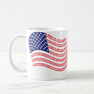 Declaration of Independence Flag Mug