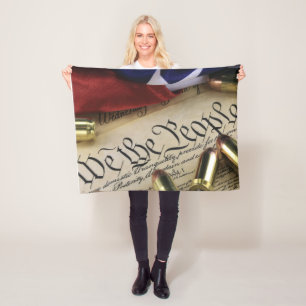 Declaration of Independence Fleece Blanket