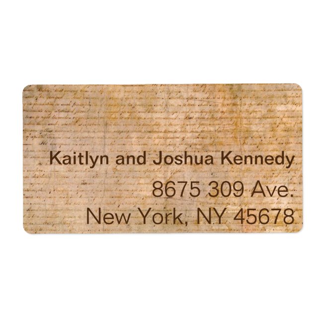 Declaration of Independence 📜 Historical Parchmen (Front)