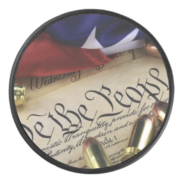Declaration of Independence   Hockey Puck (Front)