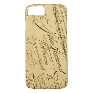 Declaration of Independence iPhone 7 case