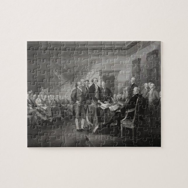 Declaration of Independence Jigsaw Puzzle (Horizontal)