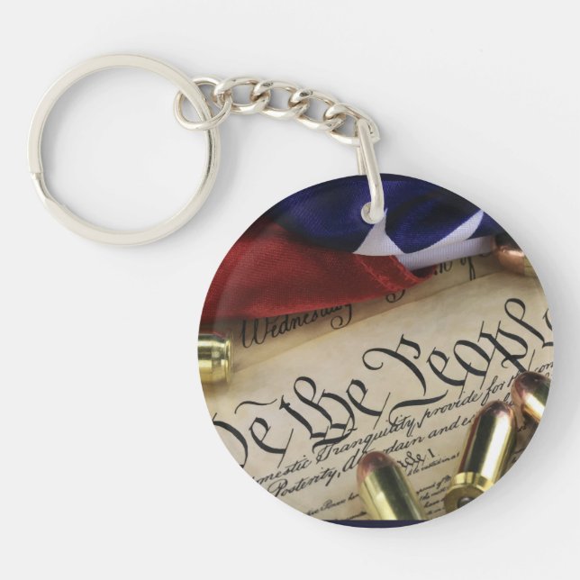 Declaration of Independence  Key Ring (Front)
