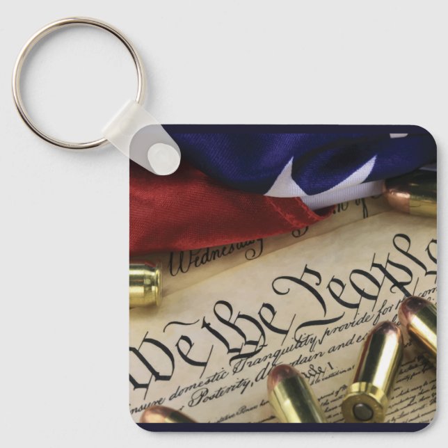 Declaration of Independence  Key Ring (Front)