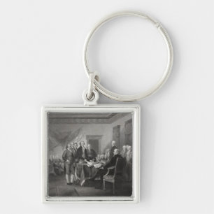 Declaration of Independence Key Ring