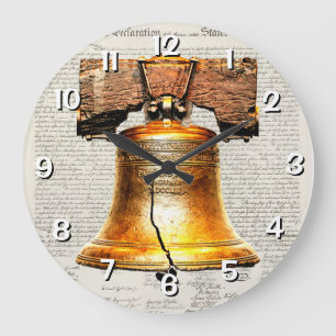 Declaration of Independence  Large Clock