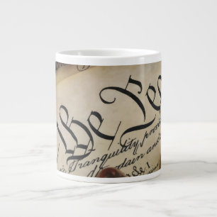 Declaration of Independence   Large Coffee Mug