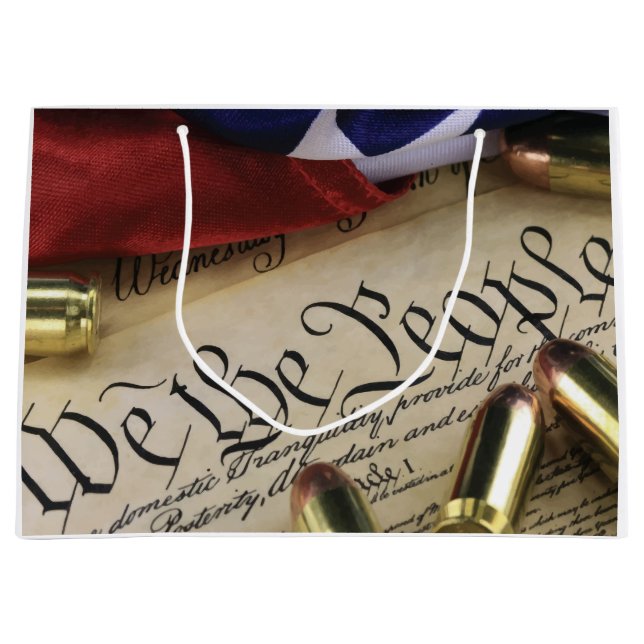 Declaration of Independence   Large Gift Bag (Front)