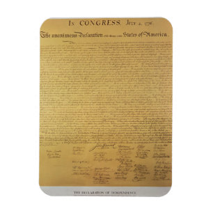 Declaration of Independence Magnet
