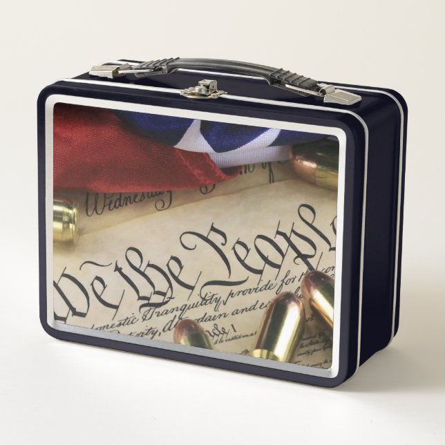 Declaration of Independence   Metal Lunch Box (Front)