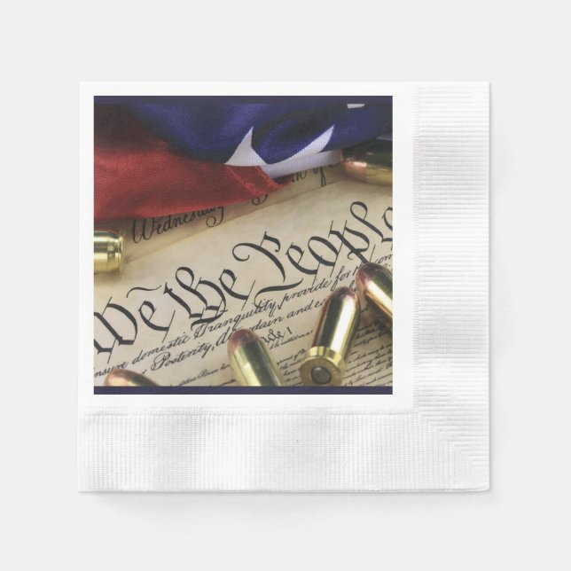 Declaration of Independence   Napkin (Front)