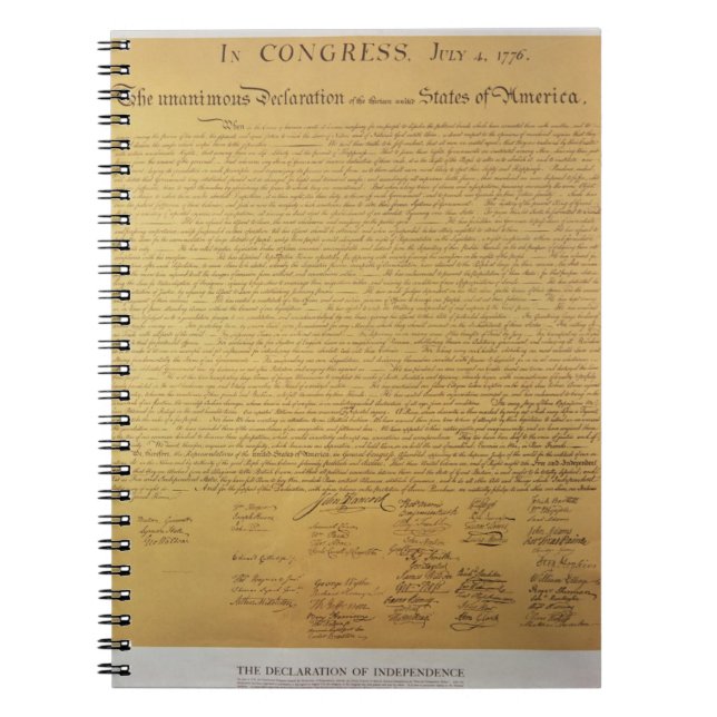 Declaration of Independence Notebook (Front)