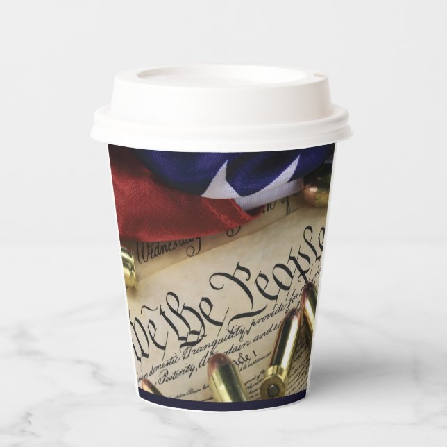 Declaration of Independence   Paper Cups (Front)