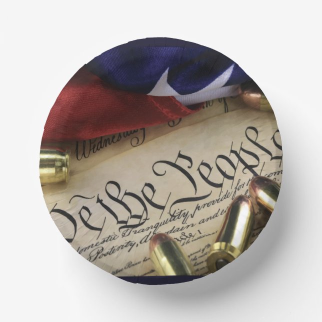 Declaration of Independence   Paper Plate (Front)