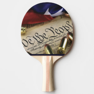 Declaration of Independence Ping Pong Paddle