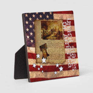 Declaration of Independence Plaque