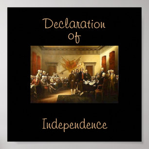 Declaration of Independence Poster