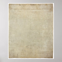 Declaration of Independence Print