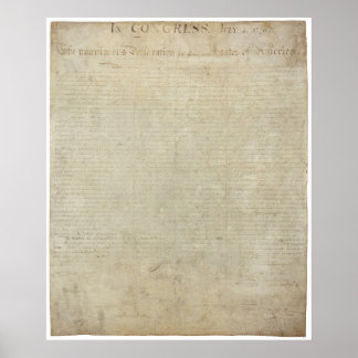Declaration of Independence Print