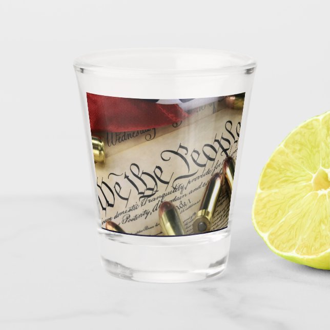 Declaration of Independence   Shot Glass (Front)
