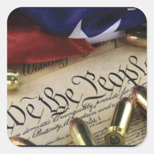 Declaration of Independence   Square Sticker