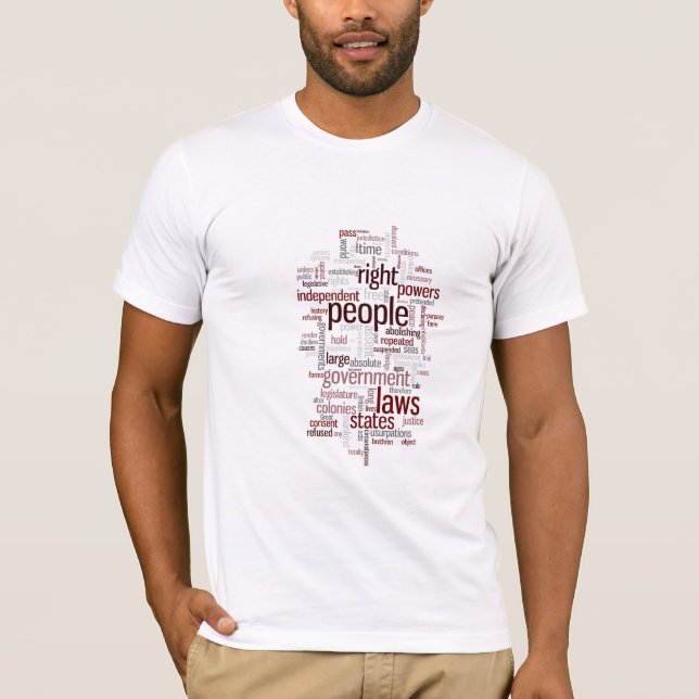 Declaration of Independence T-Shirt (Front)