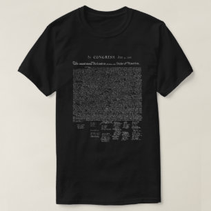 Declaration of Independence T-Shirt (Dark)