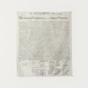 Declaration of Independence Tapestry