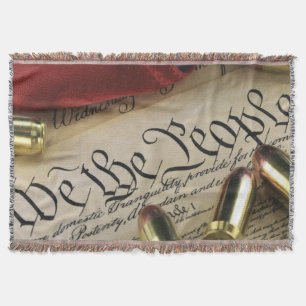 Declaration of Independence  Throw Blanket