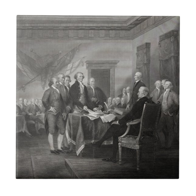 Declaration of Independence Tile (Front)