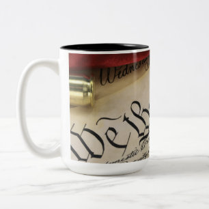 Declaration of Independence Two-Tone Coffee Mug