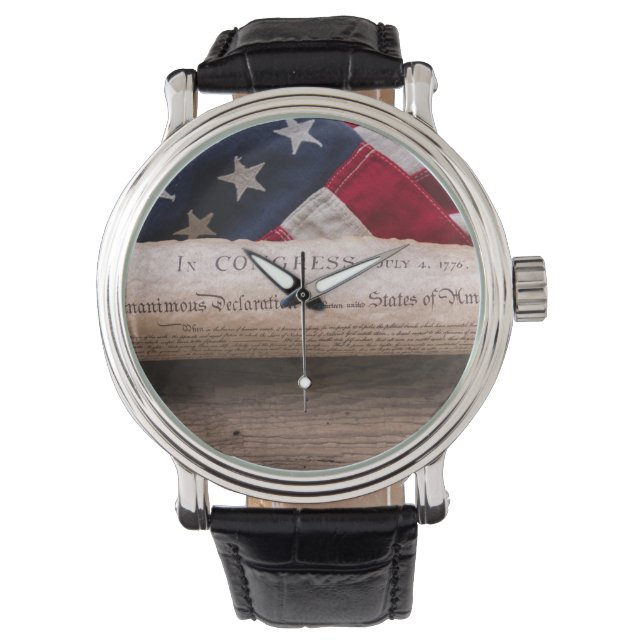 Declaration of Independence Watch (Front)