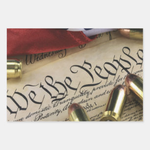 Declaration of Independence Wrapping Paper Sheet