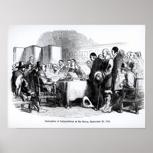 Declaration of Independency Poster (Front)