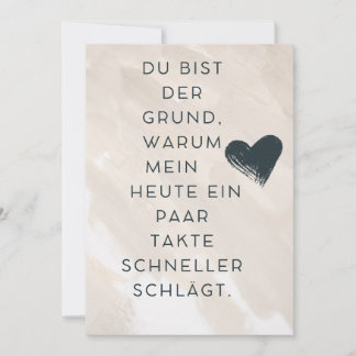 declaration of love invitation