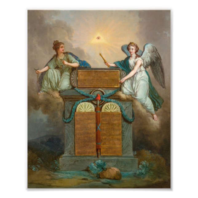 Declaration of the Rights of Man and of Citizen Photo Print (Front)