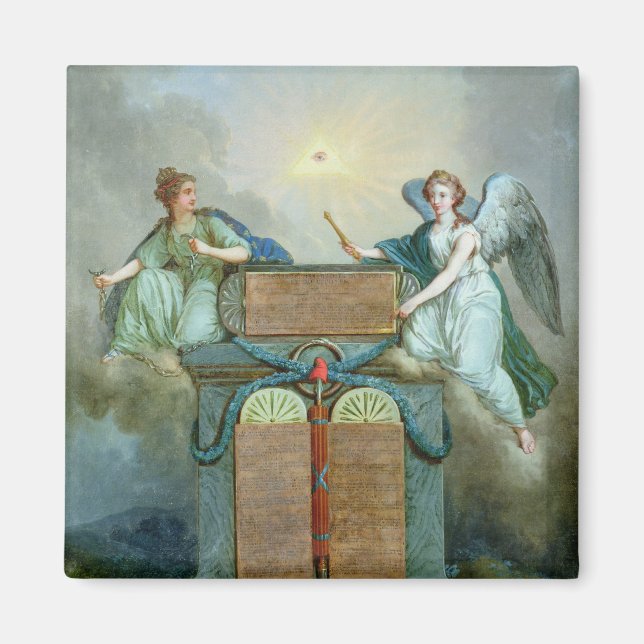 Declaration of the Rights of Man and the Citizen Magnet (Front)