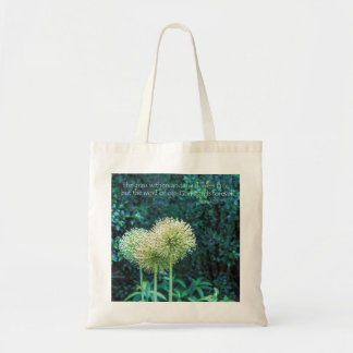 Declarations Images Allium Flowers tote bag